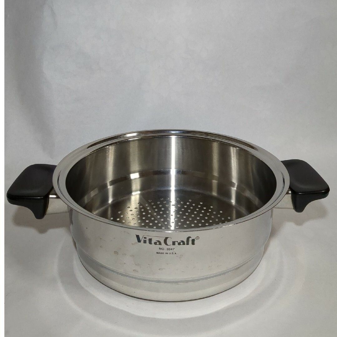 Vita Craft 蒸し器 未使用】Vita Craft デンバー 両手鍋 蒸し器 22cm
