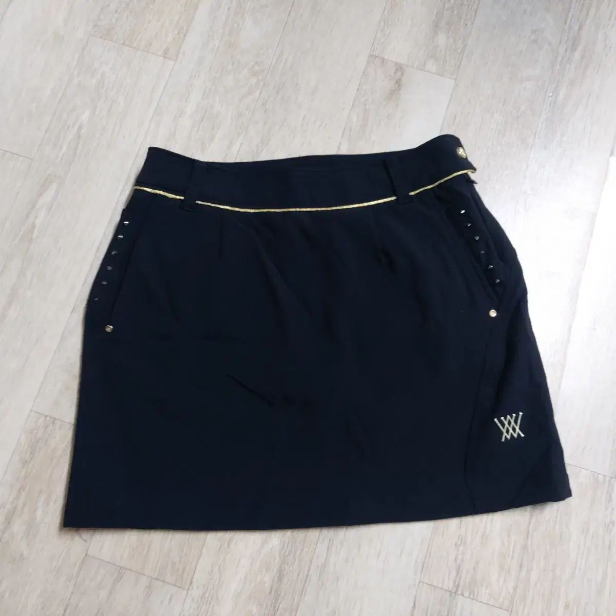Anew ゴルフスカート M WOMEN ESSENTIAL PLEATS SKIRT