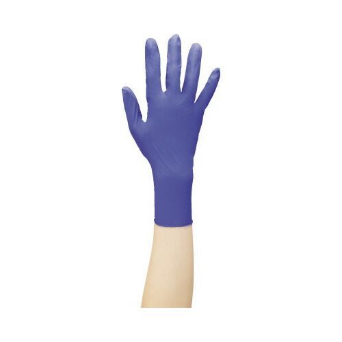 パ カウコレ取り出しやすいニトリル手袋 粉なし 青 Ｌ １０7019 9352 カウネット