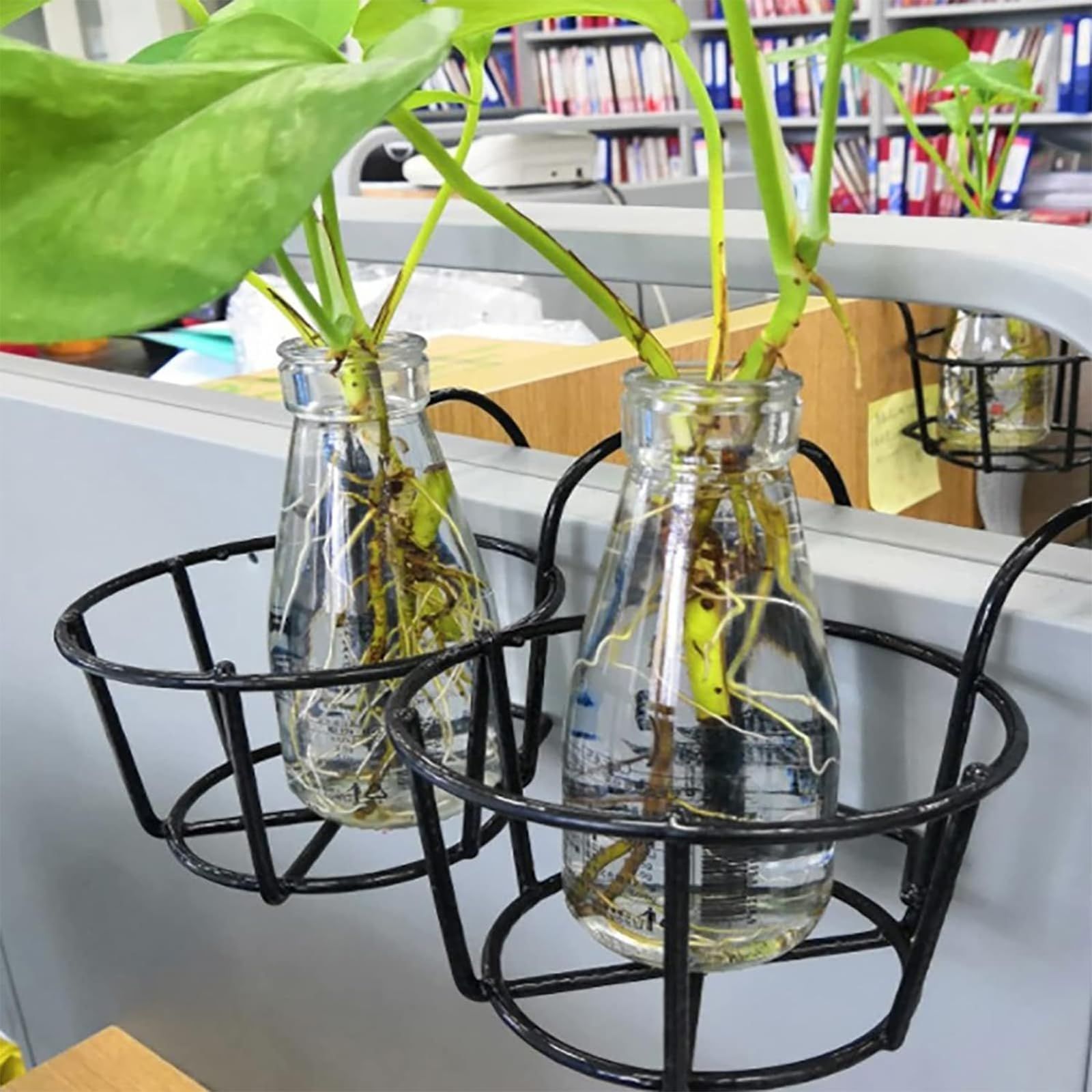 ✦バルコニー ハンギングプランター フラワースタンド 植木鉢 ホワイト Amazon.co.jp: MBBTAG バルコニー吊りフラワースタンド ベランダ