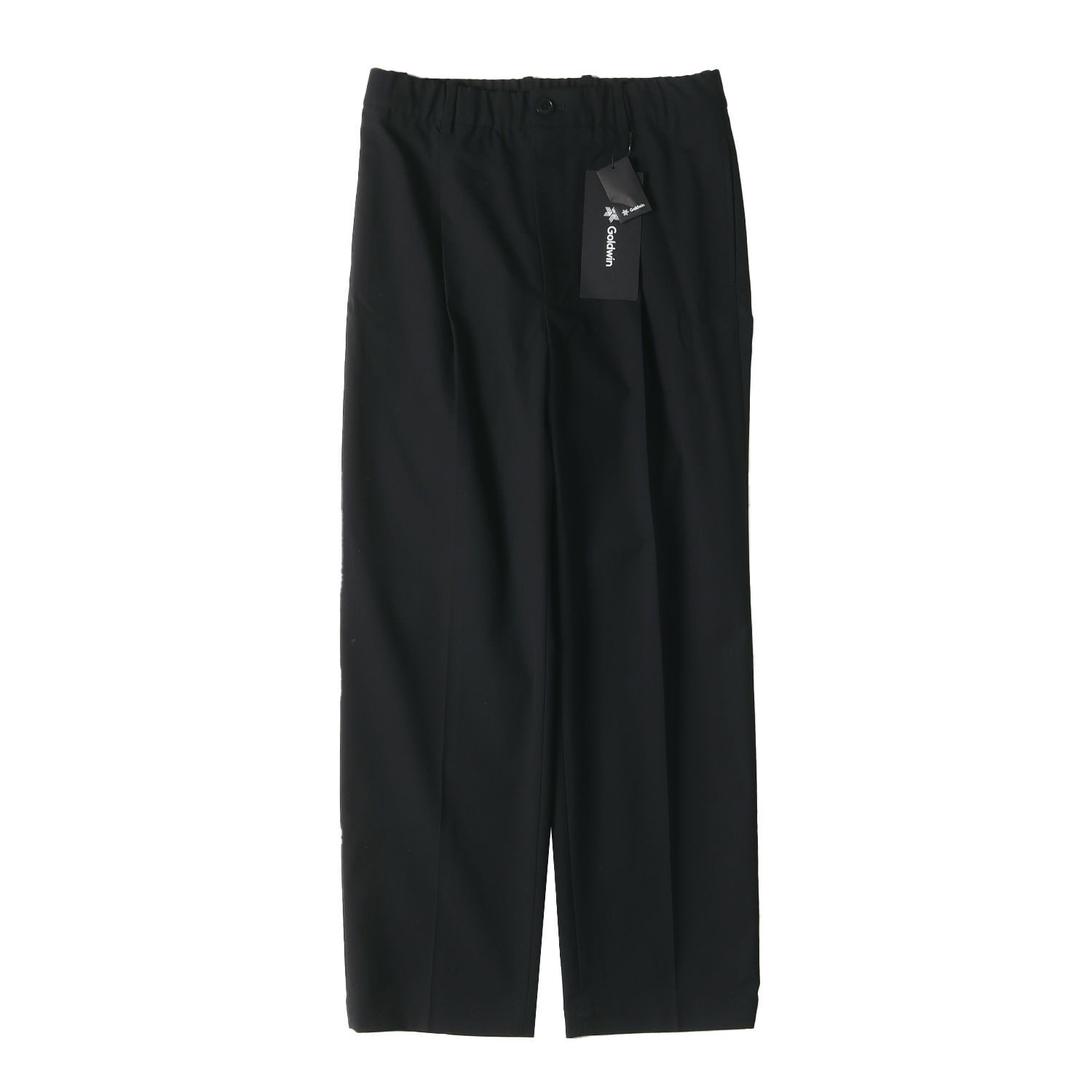 GOLDWIN ゴールドウイン パンツ サイズ:S 24SS Solotex ツイル ワンタック イージー スラックス パンツ (Easy Pants GL74553) ブラック ボトムス ズボン【メンズ】