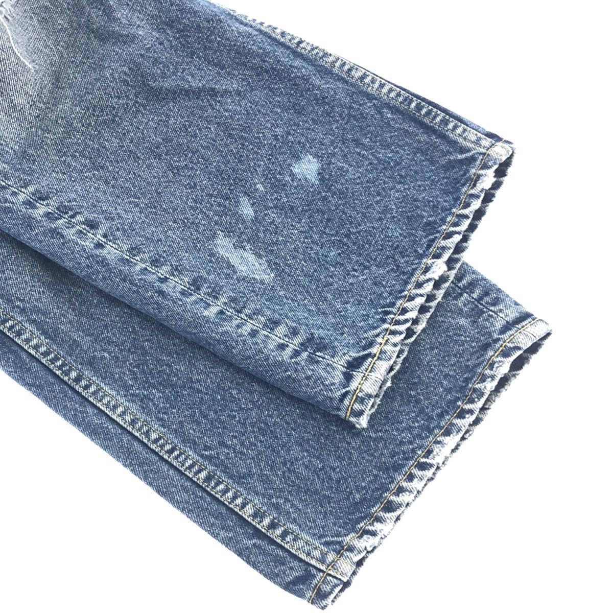 MADISON BLUE マディソンブルー 22AW CRASHED SAROUEL PANTS DENIM クラッシュ加工サルエルデニムパンツ MB224-3001 インディゴ 2 M