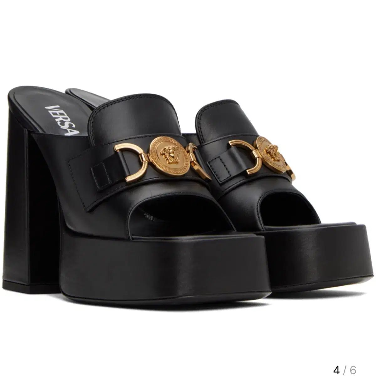 Versace ヴェルサーチェ 23FW 95 ミュール パンプス 靴 230 36