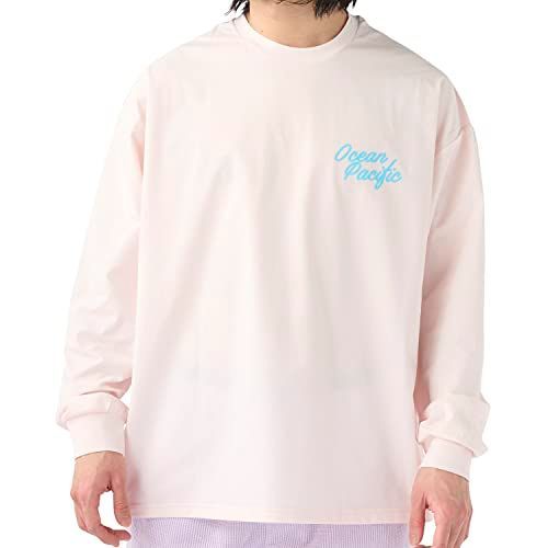ピンク_L [オーシャンパシフィック] L/SLEEVE UV TEE バックOPロゴ ペアテックスロングTシャツ ユニセックス 大人 513462 ピンク L