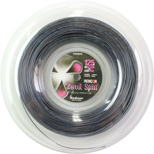 トアルソン TOALSON コウ デビルスピン125 240M テニス硬式 ガット 7352512k 選択
