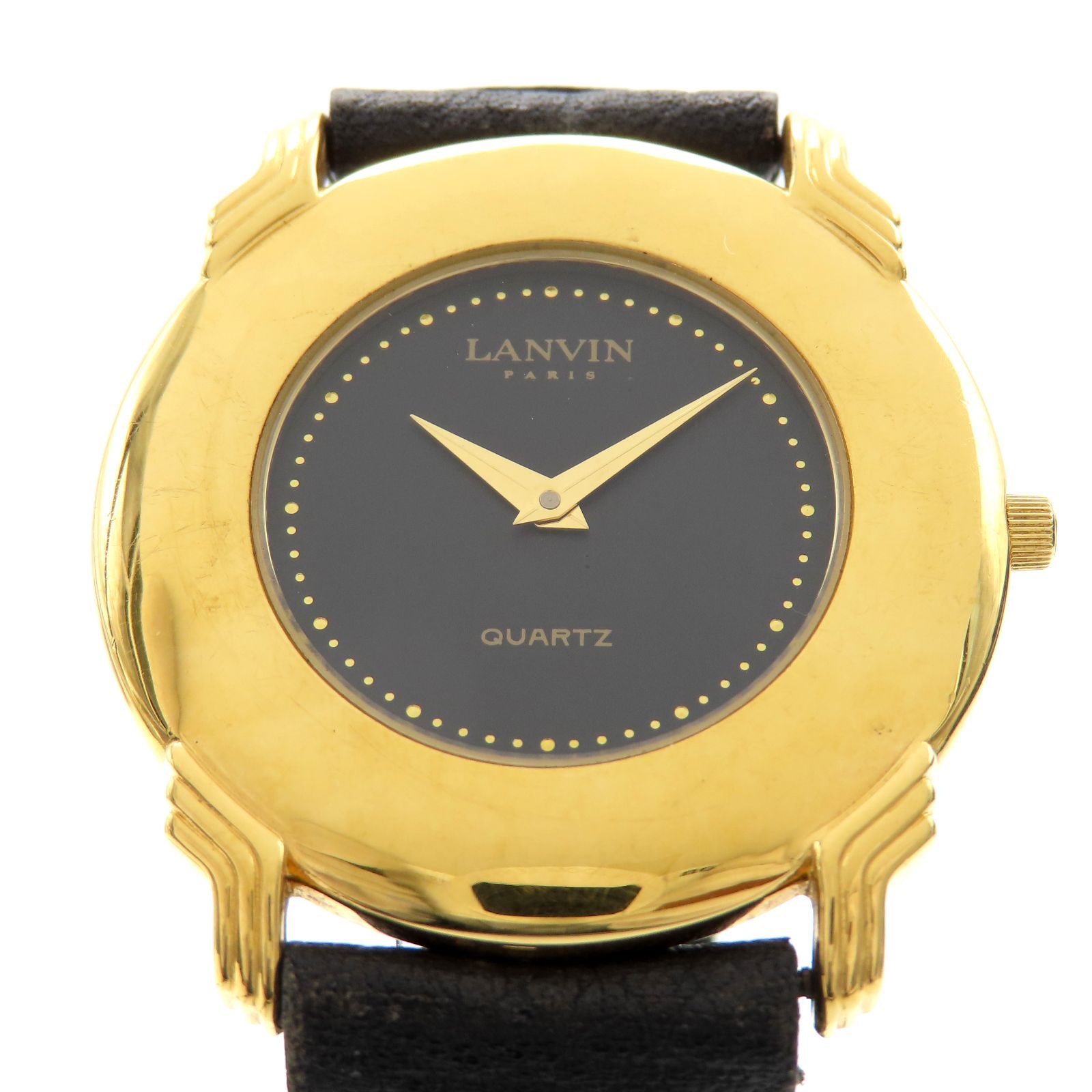 LANVIN ランバン メンズ レディース ユニセックス 腕時計 クオーツ Qz 