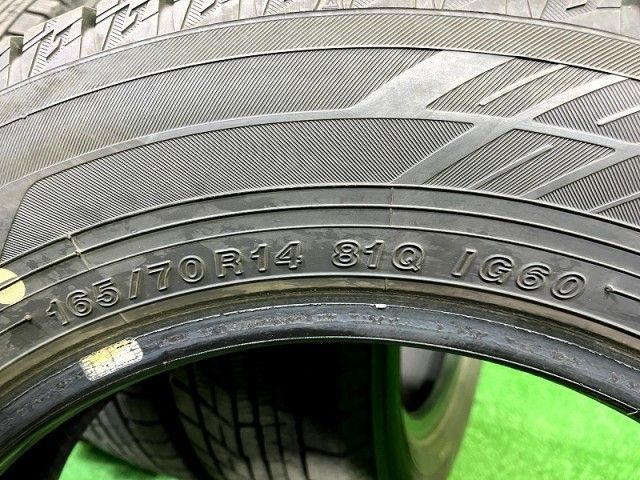 YOKOHAMA スタッドレス ヨコハマ アイスガードIG60 165 70R14 4本 2本6ミリ 2本7ミリ FFCRYSTALESIA_COM
