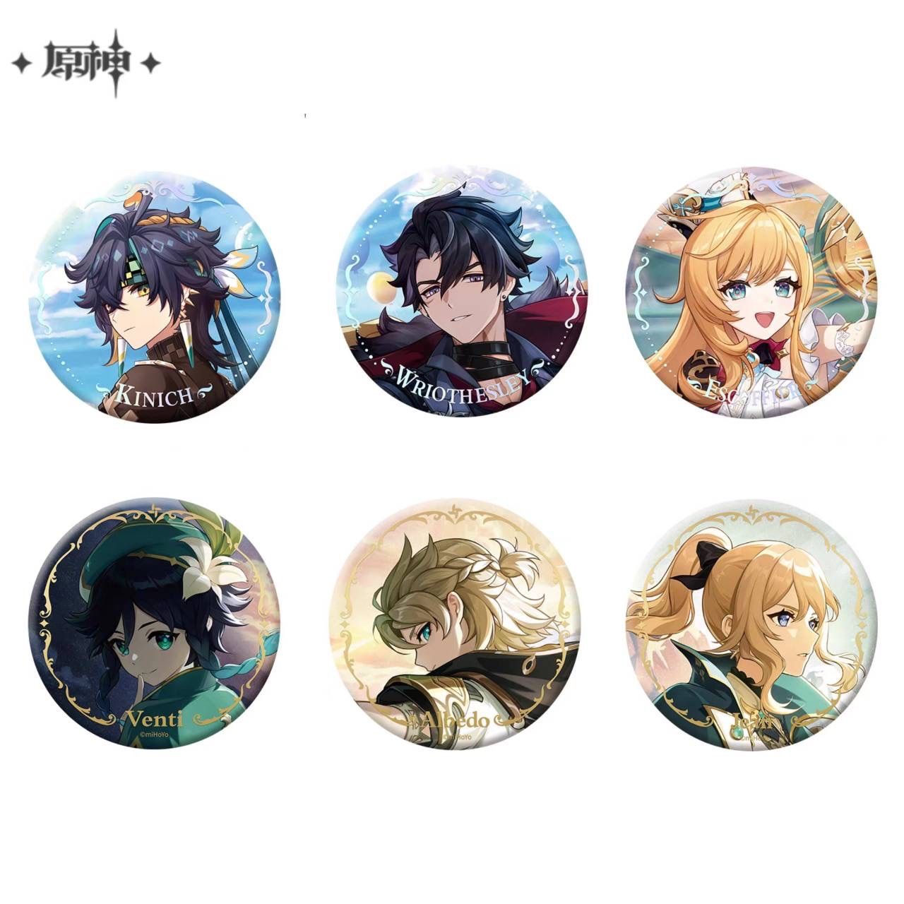 原神 リオセスリ 缶バッジ 公式正規品 - メルカリ