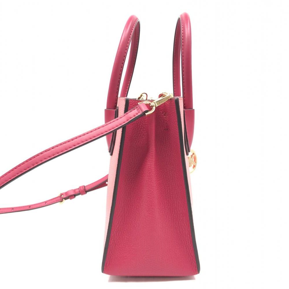 中古】MICHAEL KORS ショルダーバッグ ピンク マイケルコース[17 中古】MICHAEL KORS ショルダーバッグ ピンク マイケルコース[17