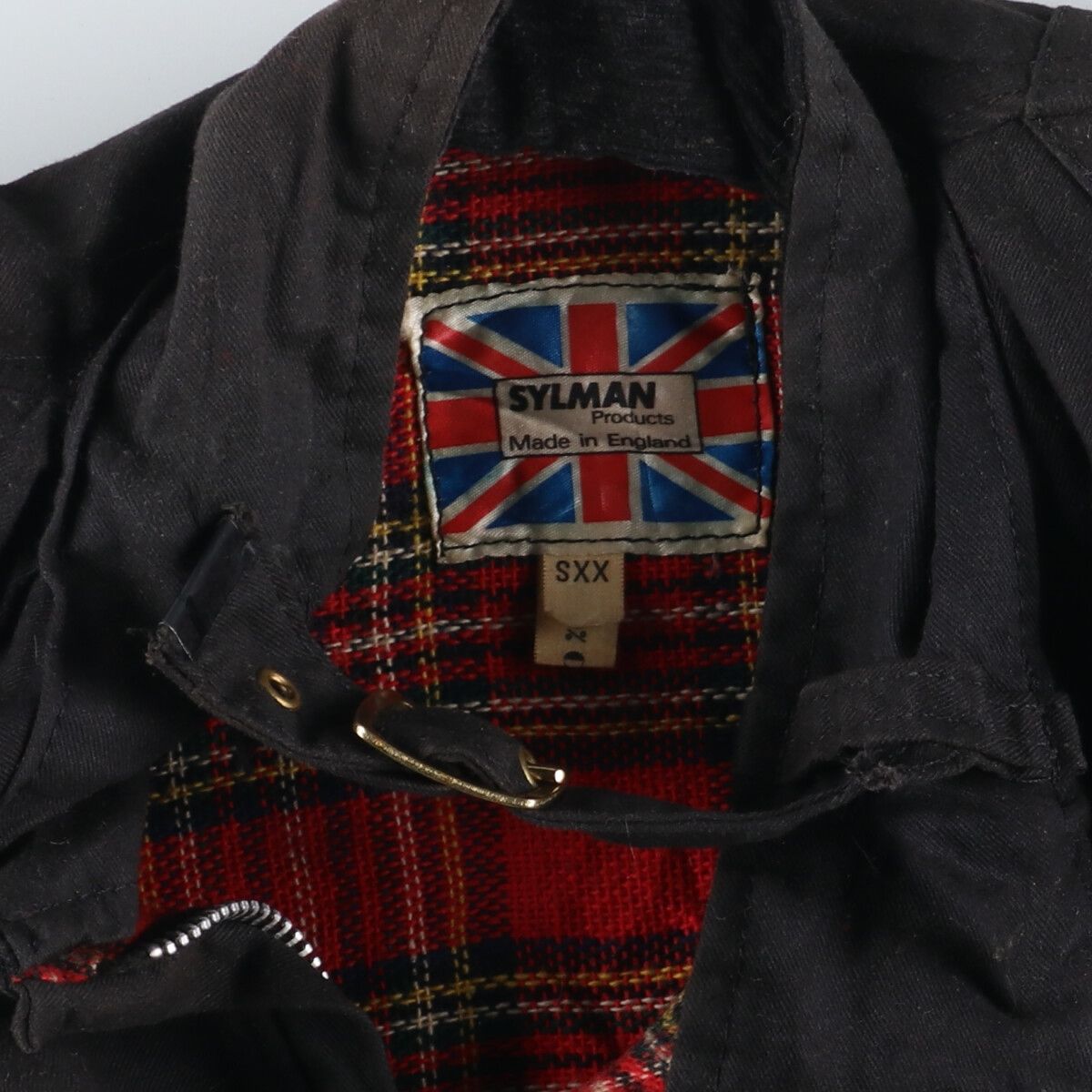 古着 70年代 SYLMAN ワックスコットン オイルドジャケット 英国製