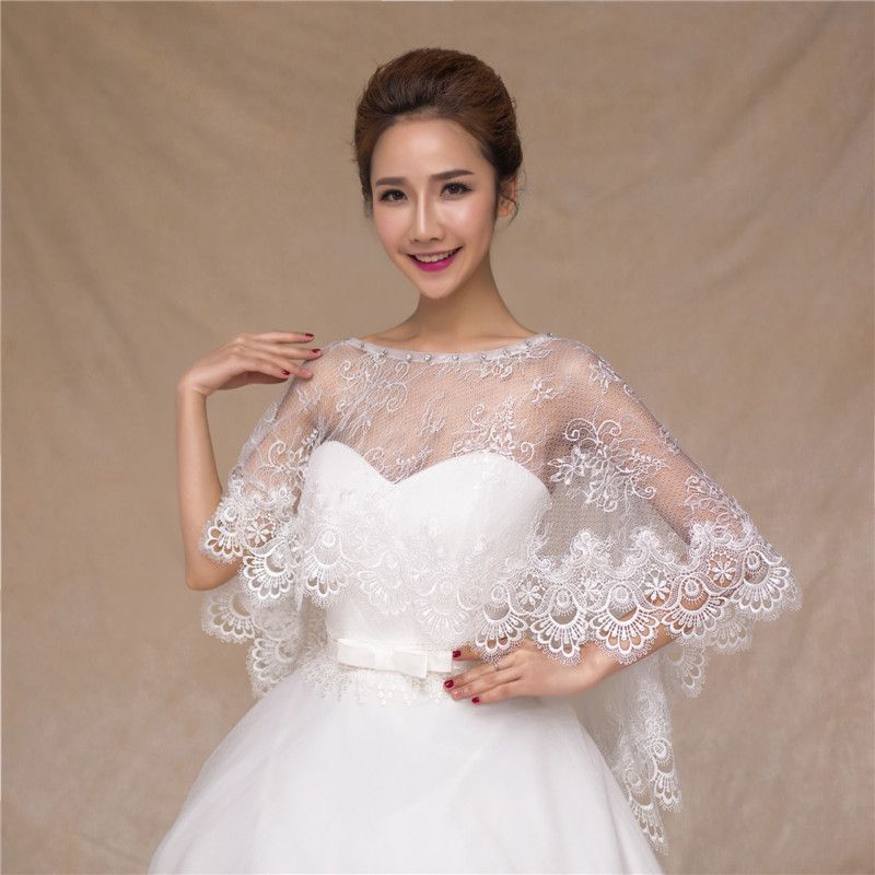 ショール ウェディングショール 白 レース フラワー ウェディング ホワイト 結婚式 花嫁 二次会 パーティー ウェディング フェミニン ガーリー ラインストーン 透け感 豪華 プリンセス 森ガール チュール 前撮り