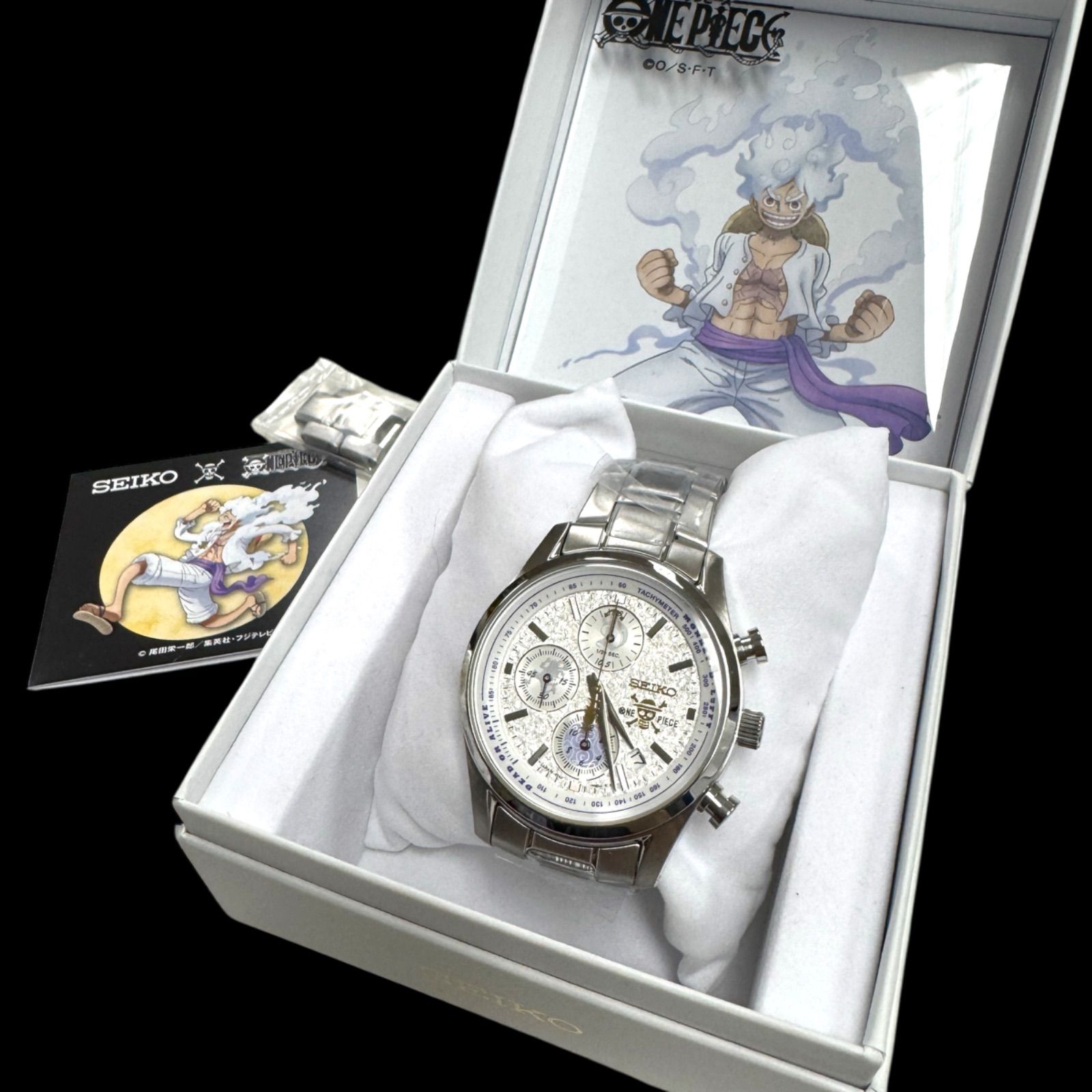 未使用品 SEIKO × ONEPIECE セイコー ワンピース 腕時計 ギア5