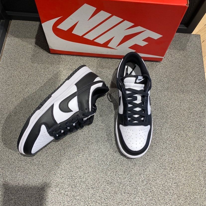 ナイキ GS ダンク ロー "ホワイト/ブラック"/パンダダンクNike GS Dunk Low "White/Black"CW1590-100