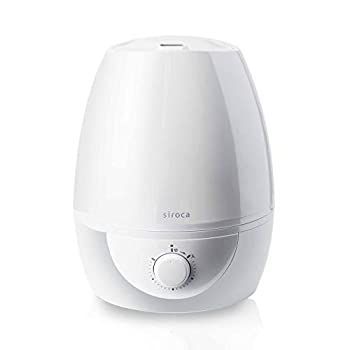 Siroca シロカ 加湿器 大容量 5L 超音波 SD-C113 パールホワイト 大容量5L 給水タンク分離 タンク抗菌加工