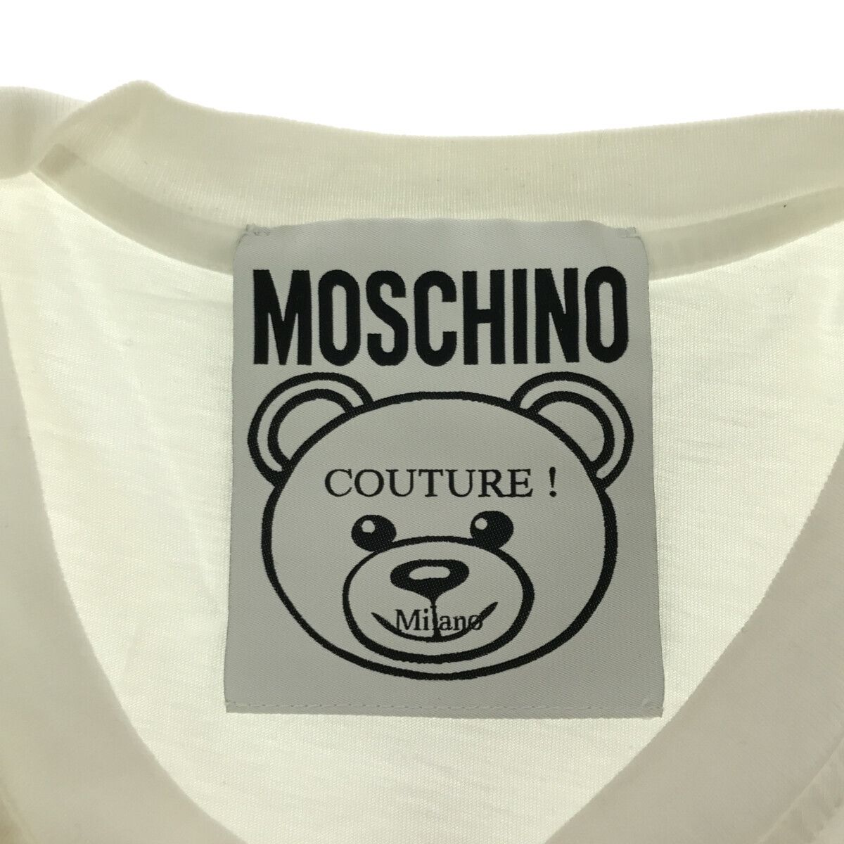 モスキーノ MOSCHINO Tシャツ テディベア THIS IS NOT A MOSCHINO TOY