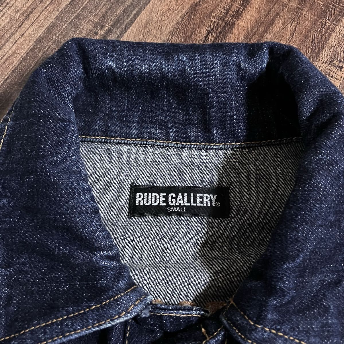 RUDE GALLERY　チバユウスケ着用　ダメージ加工 デニムジャケット RUDE GALLERY チバユウスケ着用 ダメージ加工 デニムジャケット