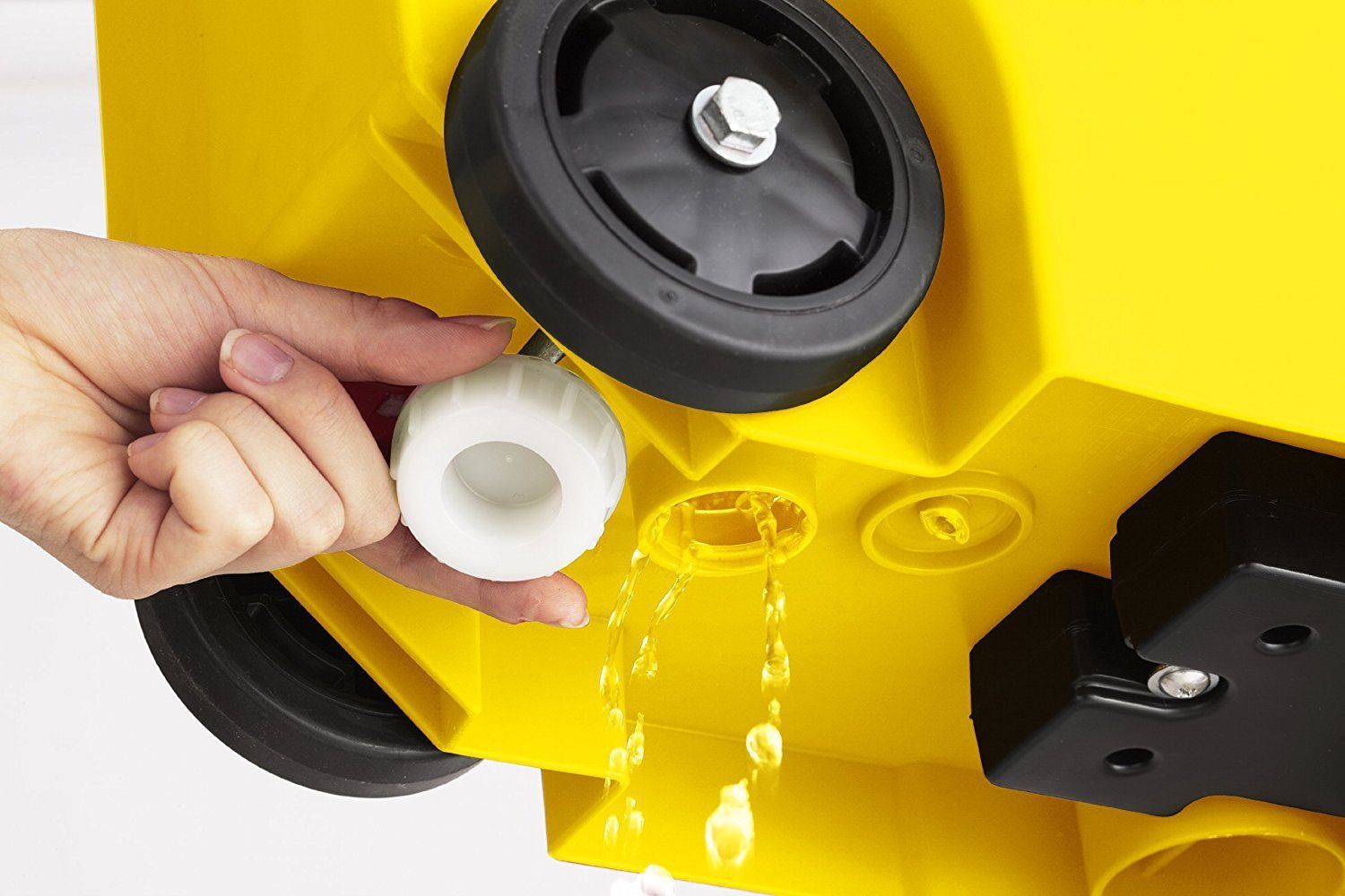 商品 大型 ゴミ箱 キャスターペール イエロー 90L リス 2輪 排水栓付き 90C2 2個セット ATMAENTERPRISE_COM