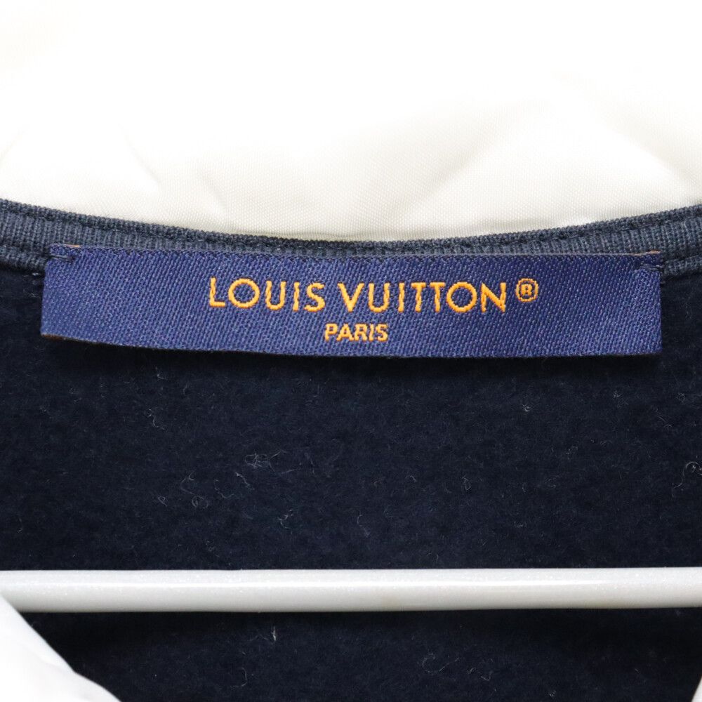 LOUIS VUITTON (ルイヴィトン) 23SS ハイブリッド モノグラム フーデッドブルゾン RM231 VY3 HOY71W ネイビー