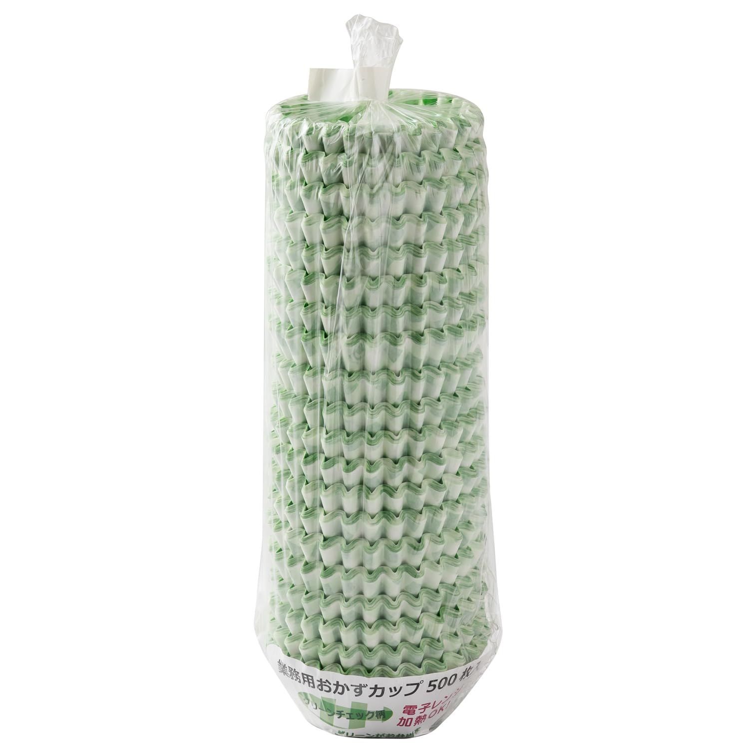 【新品】 おかずカップ 緑チェック 500枚 5号 6号 赤 白 まとめ売り 環境にやさしいECOなおかずカップ 8号72枚入 チェック柄