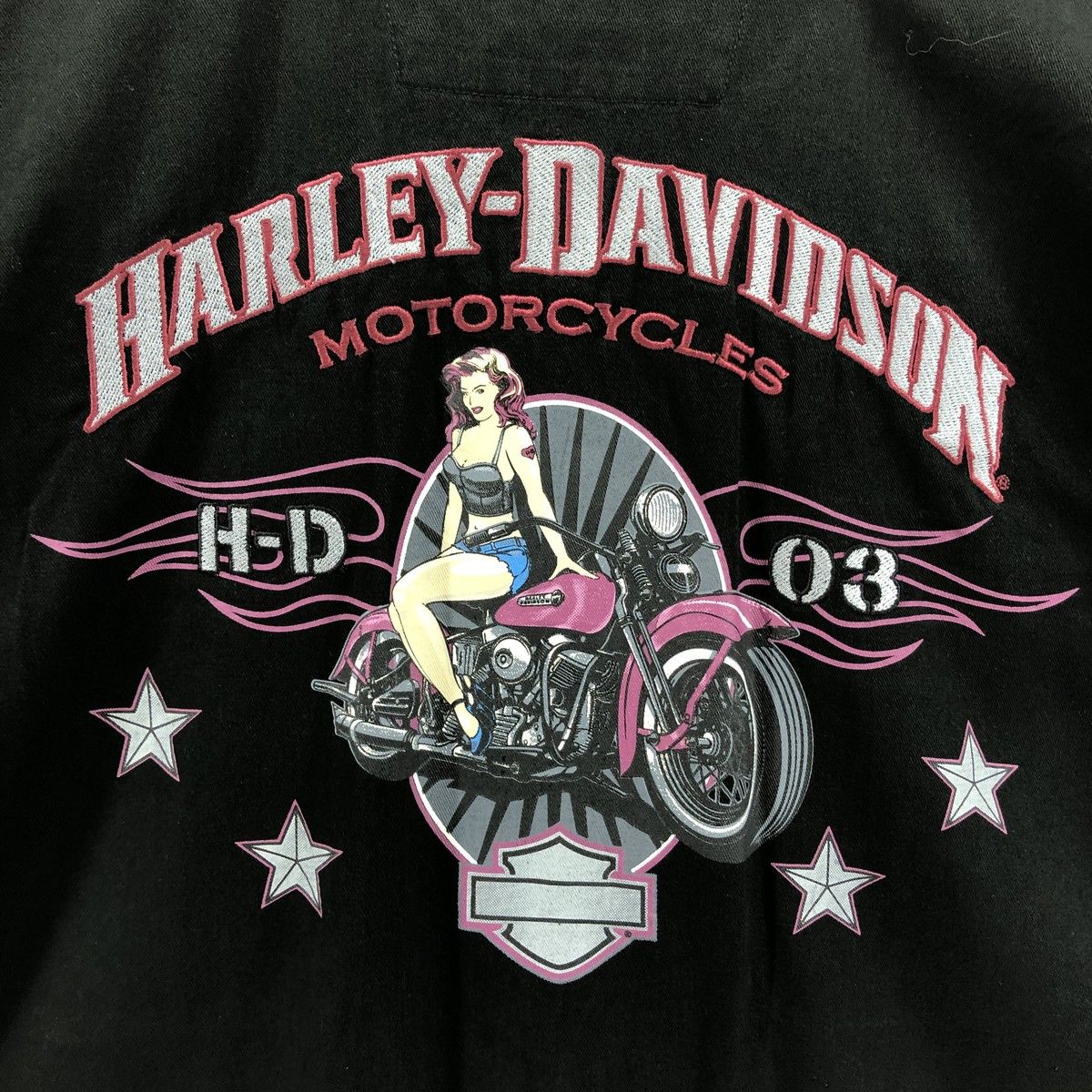 古着 ハーレーダビッドソン Harley-Davidson ピンナップガール 