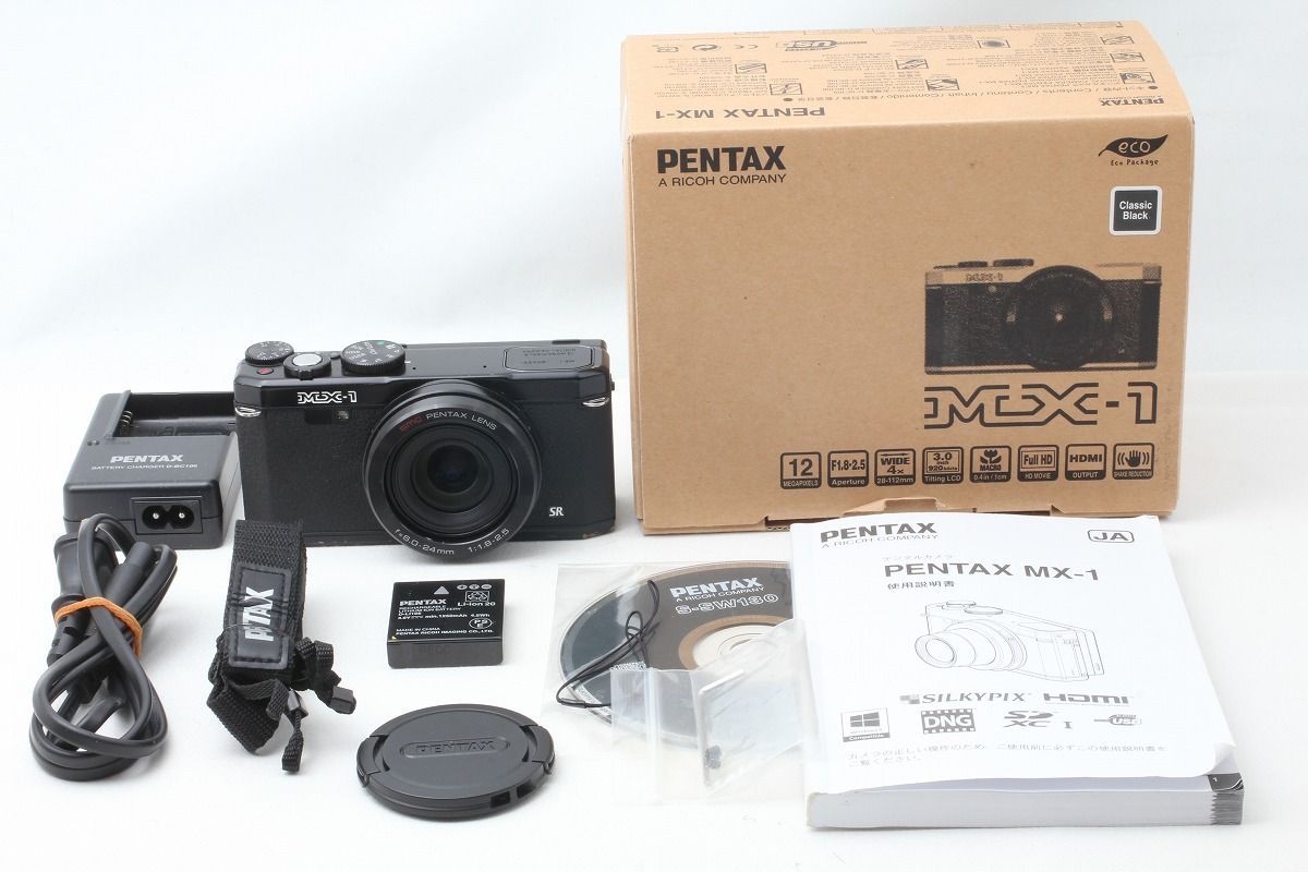 PENTAX MX-1 クラシックブラック【極美品】 Amazon.co.jp: PENTAX デジタルカメラ PENTAX MX-1 クラシック