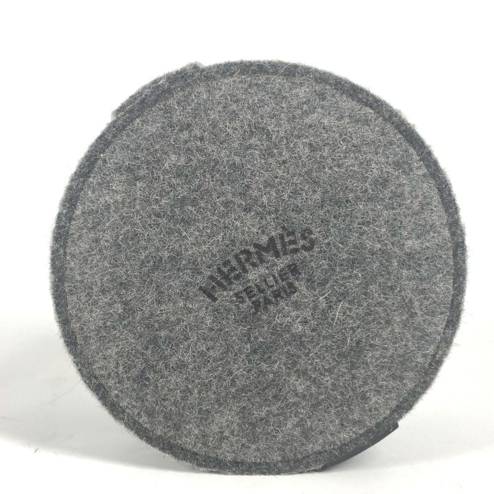 HERMES エルメス 小物入れ ロゴ シュガーボックス フェルト - メルカリ