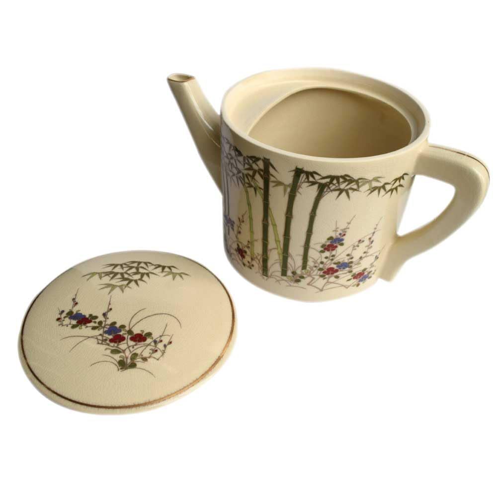 茶道具 片口水注 水注 注文 竹林 陶器 茶の湯道具 茶道