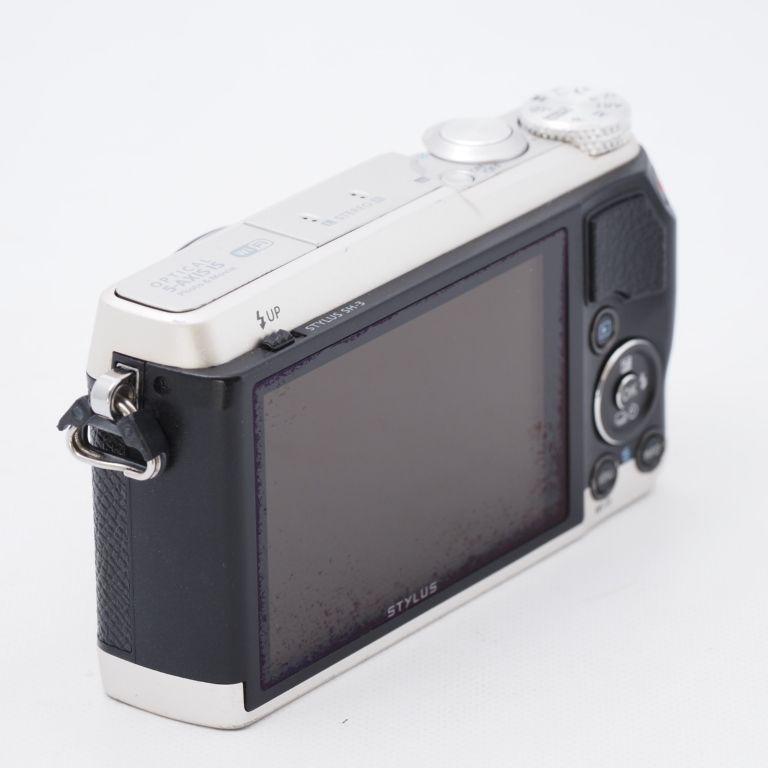 中古：C(やや難あり)】オリンパス STYLUS SH-3 SLV シルバー 