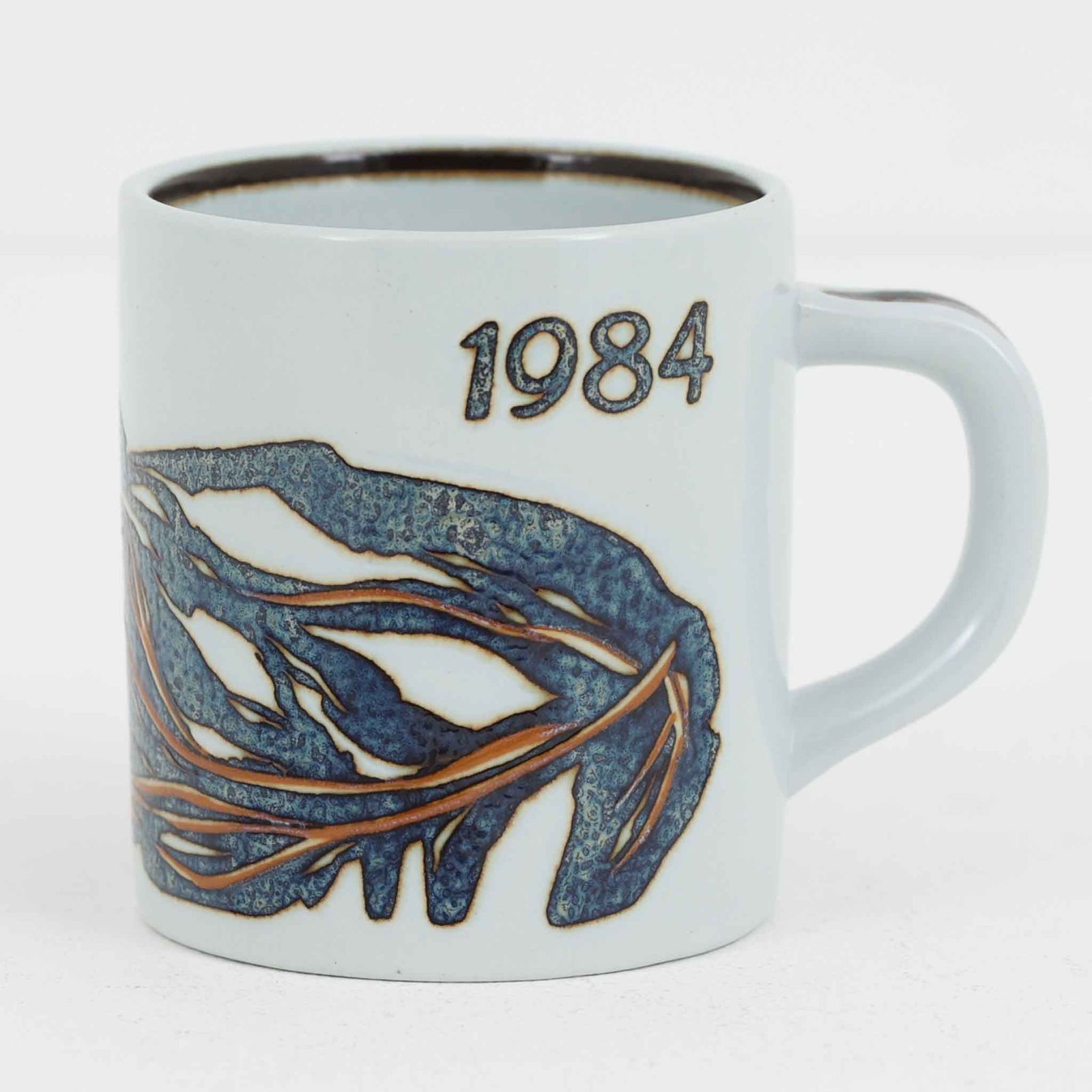 Royal Copenhagen ロイヤルコペンハーゲン イヤーマグカップ 1984年 北欧食器 北欧雑貨 デンマーク 食器|TA15456