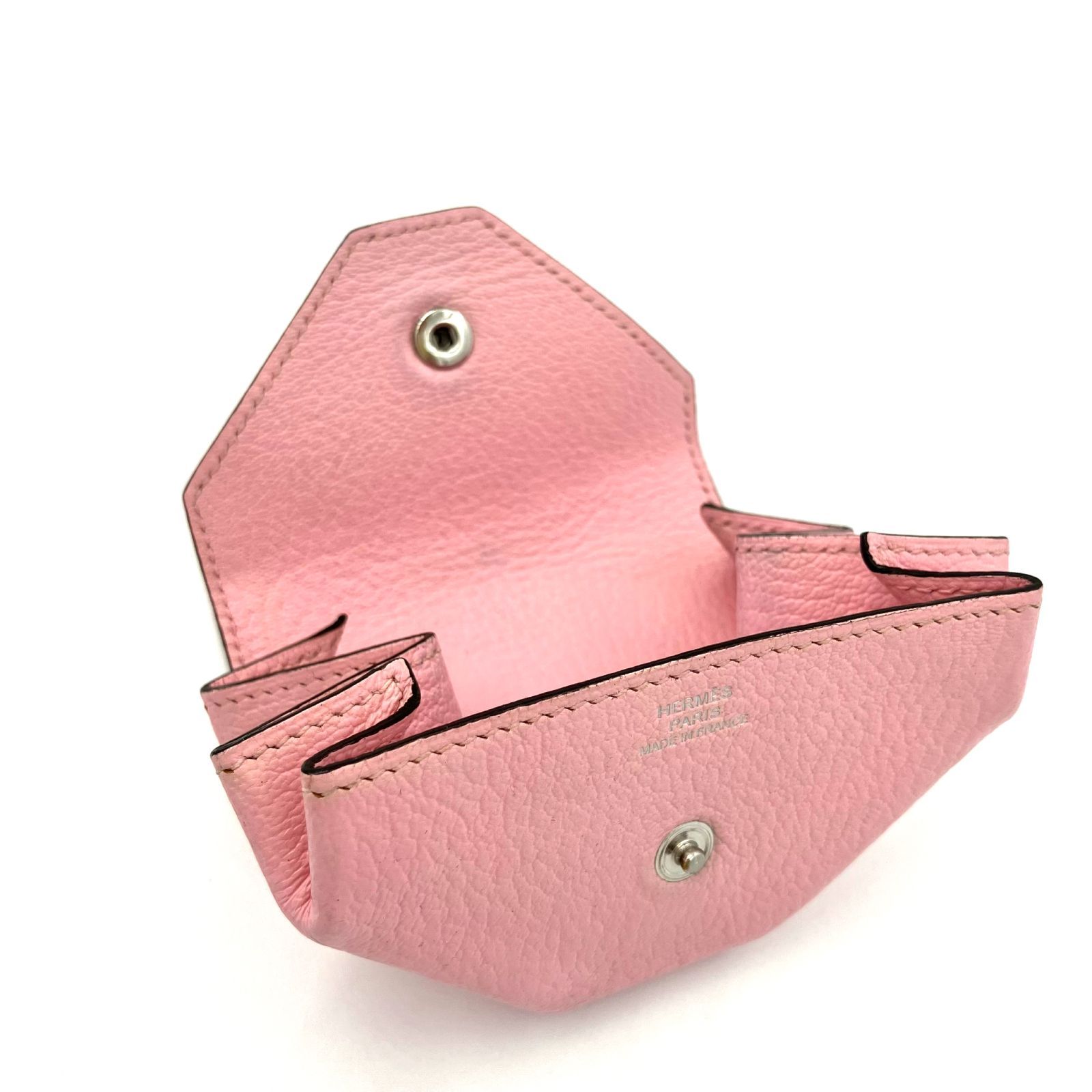 美品 HERMES エルメス ルヴァンキャトル A刻印 シルバー金具 コイン