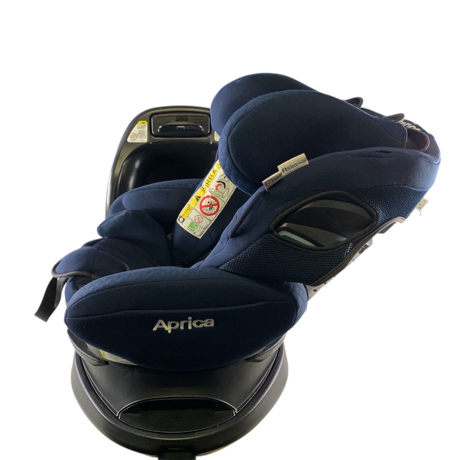 極美品☆Aprica フラディアグロウ isofix 360 セーフティ ネイビ フラディア グロウ ISOFIX 360°セーフティー | ベビーカー