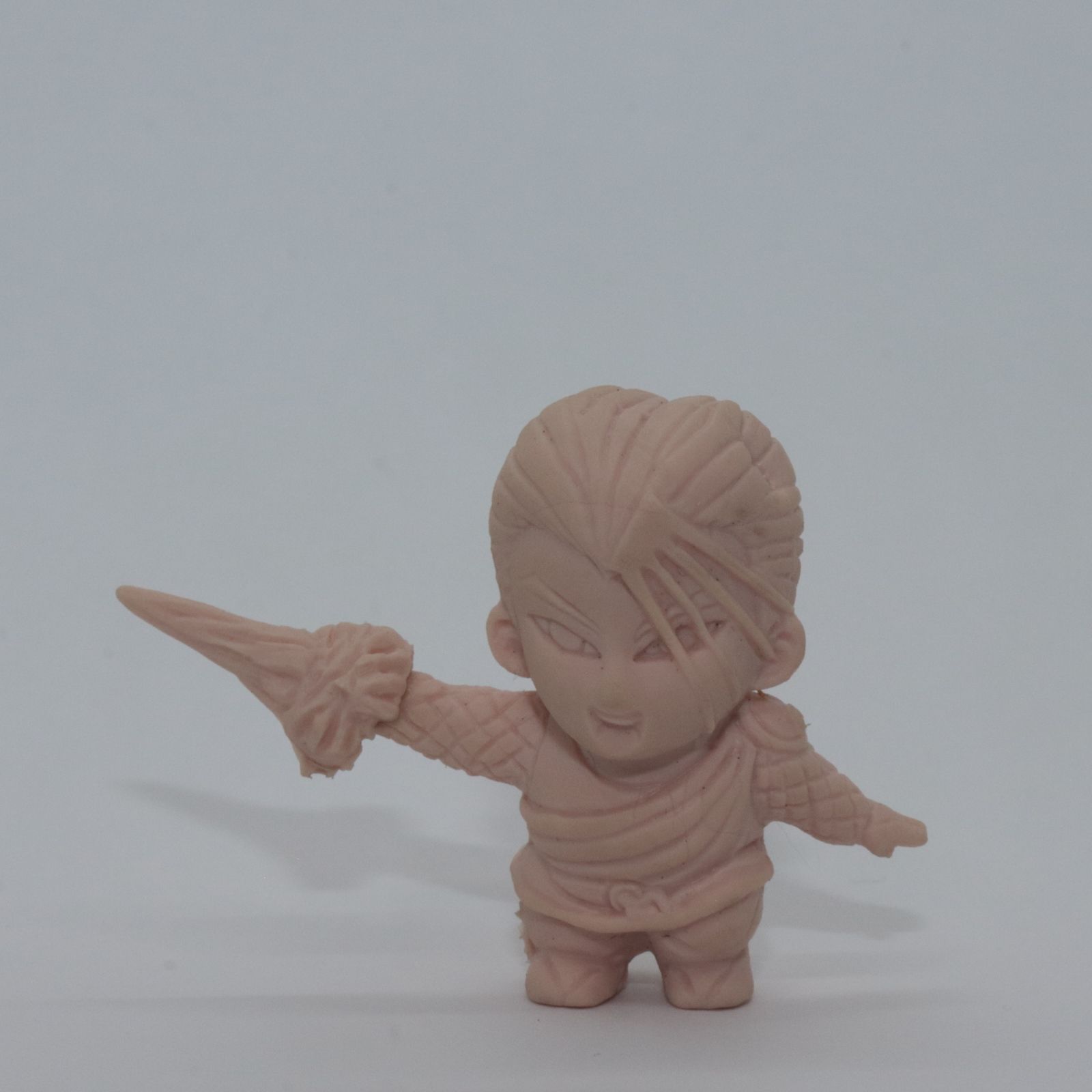 森永チョコスナック 幽遊白書 暗黒武術会場 消しゴムフィギュア 森永製菓 - 幽遊白書チョコスナック 第3弾 暗黒武術会場3 飛影の