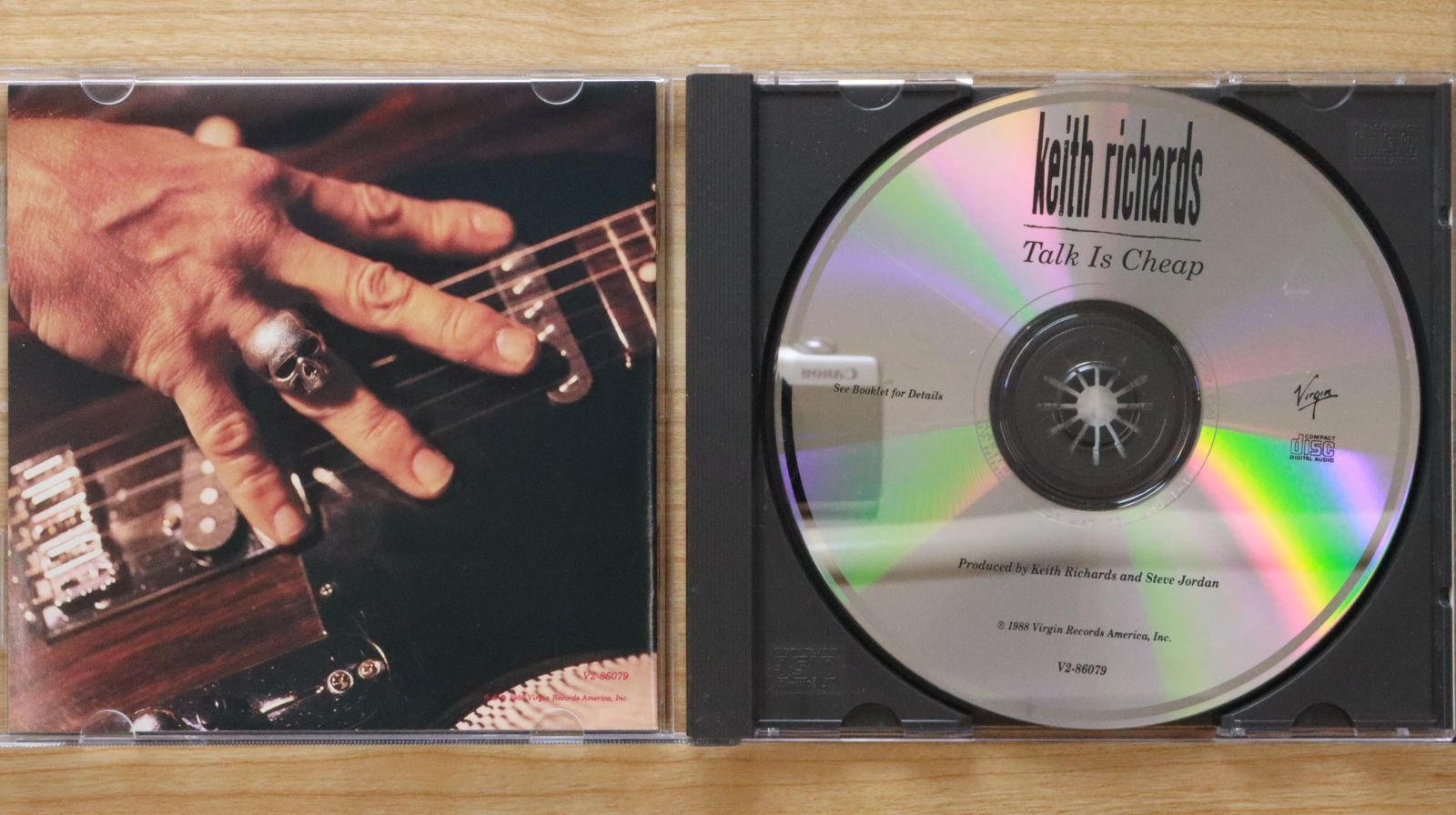 中古CD☆キース・リチャーズ/KEITH RICHARDS□ Talk Is Cheap 