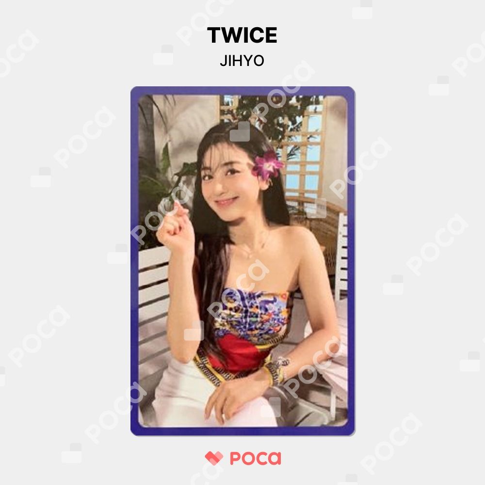 TWICE ジヒョ トレカ Taste of Love 予約販売 公式 トレカ