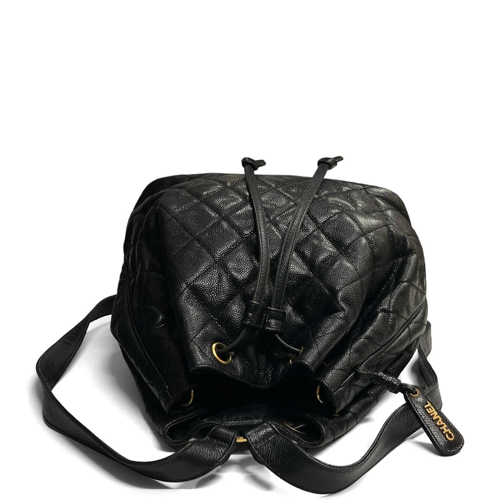 中古品】3番台 95年製 CHANEL シャネル マトラッセ キャビア