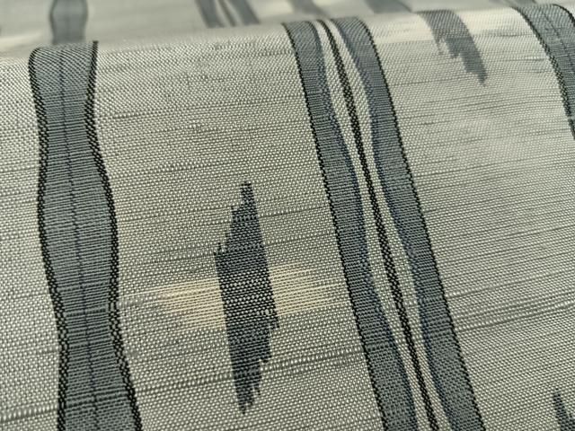 平和屋着物▽上質な紬 単衣 花間道 正絹 逸品 AAAS1500oa