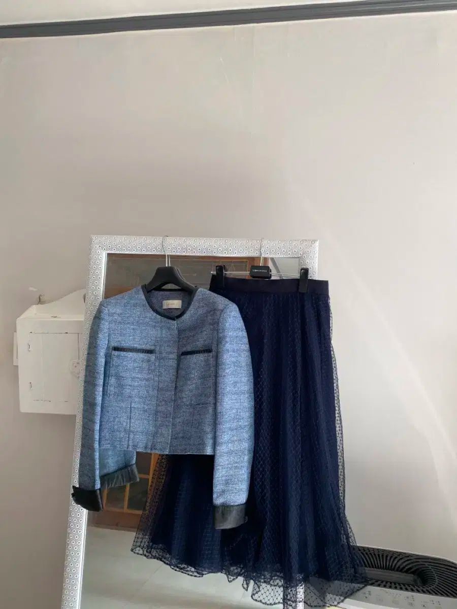 55高価バジャーオン ツイード ハン スタイル スカート 服 RENEEVON MOJO.S.PHINE サテン