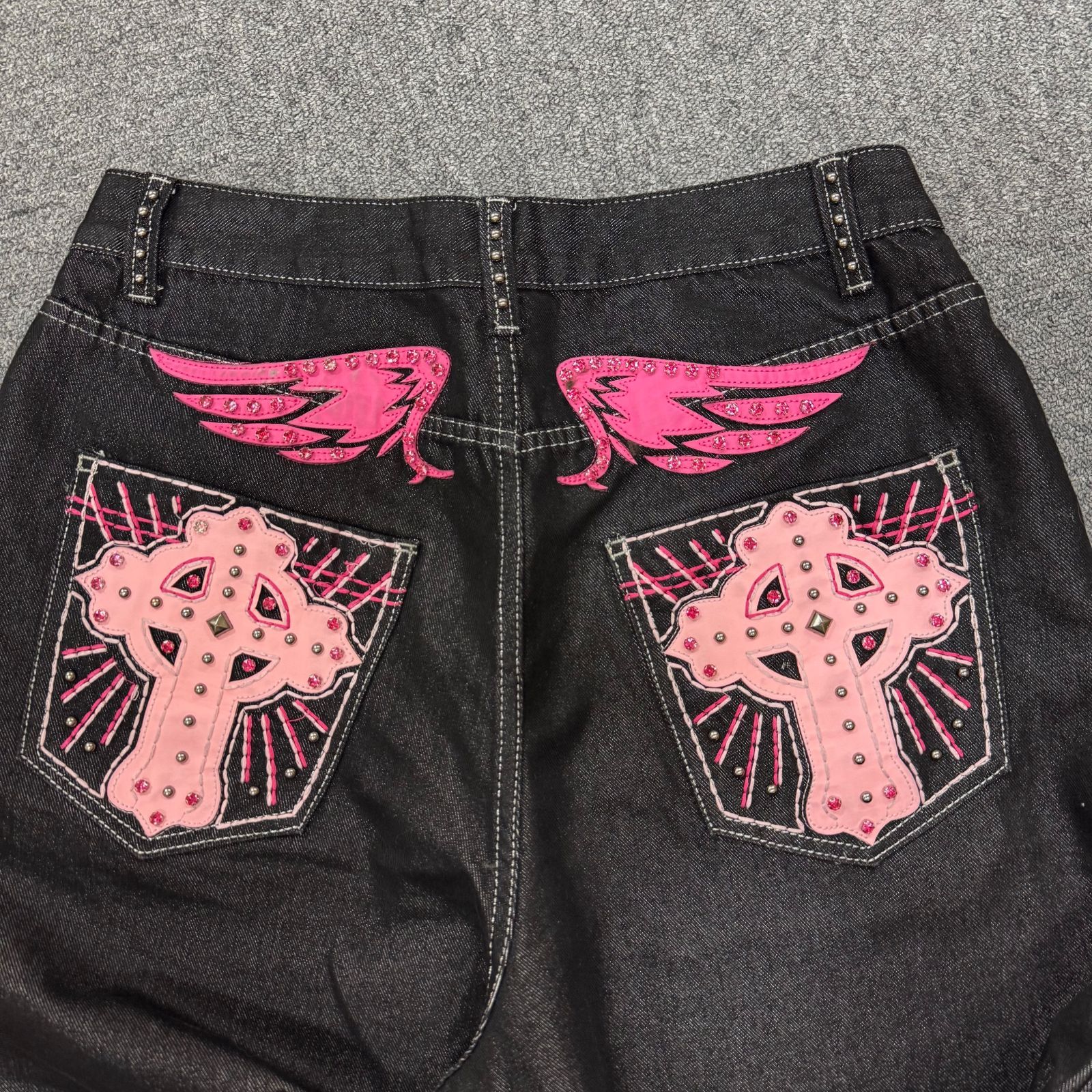 参考上代19500円 JADED LONDON 24AW Sapphire XL Colossus Jeans