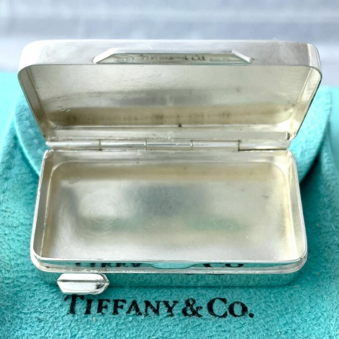 ティファニー アタッシュケース ピルケース 小物入れ シルバー RK7fe