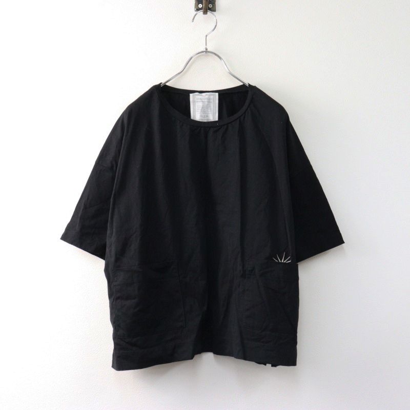 2023SS ビアズリー BEARDSLEY 刺繍入 ポケット付 ワイド