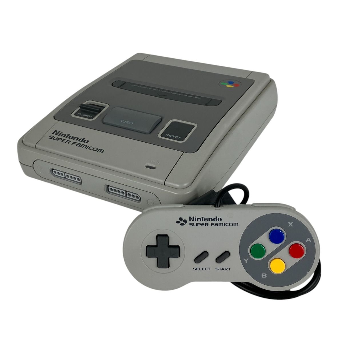 Nintendo SHVC-001 スーパーファミコン 本体 AVケーブル Y9949224