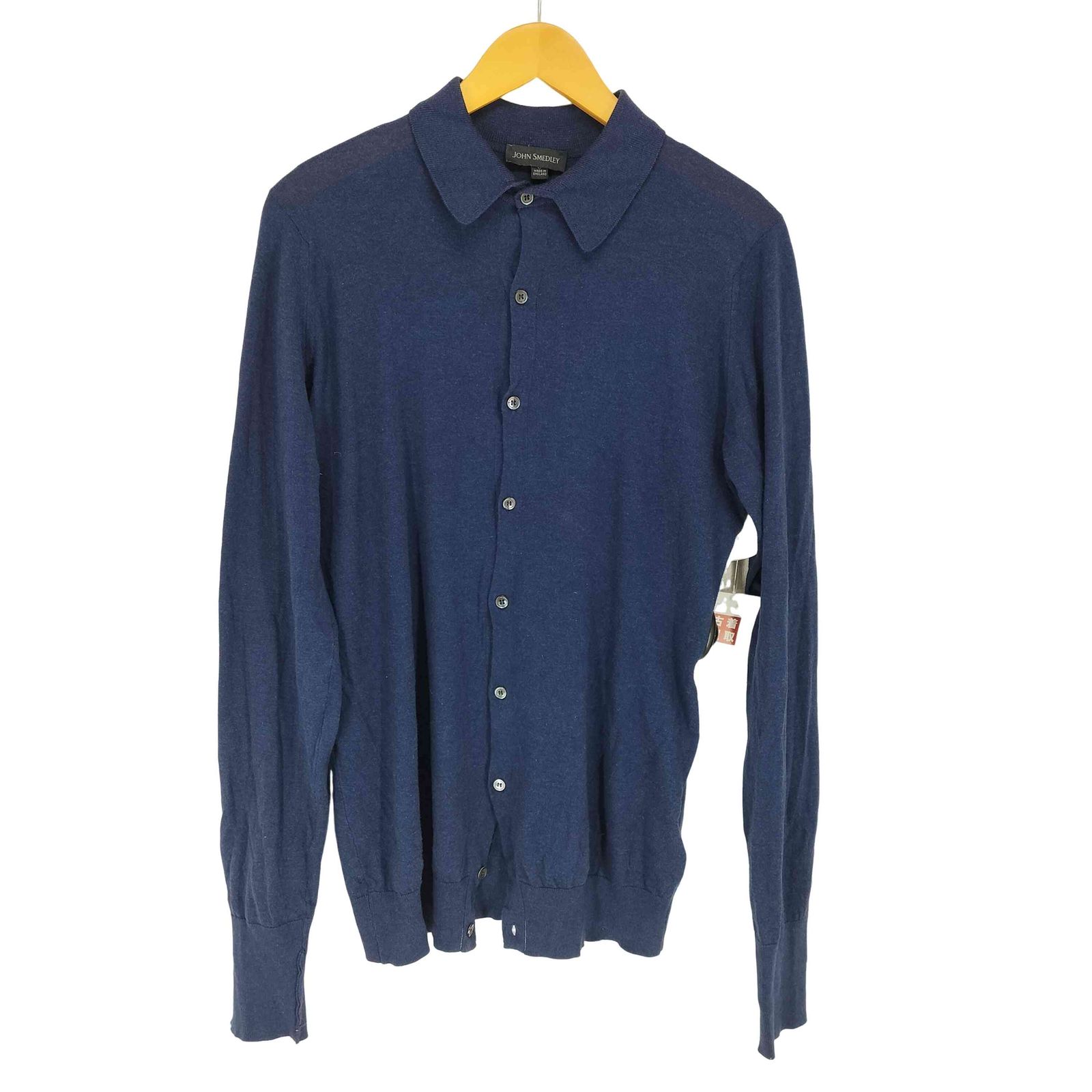 ジョンスメドレー JOHN SMEDLEY 襟付きコットンニット