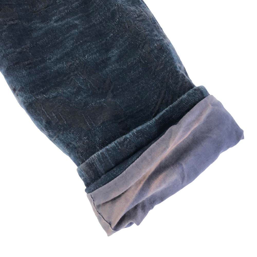 サノバチーズ フード付き ステンカラーコート M ネイビー×ブラック SON