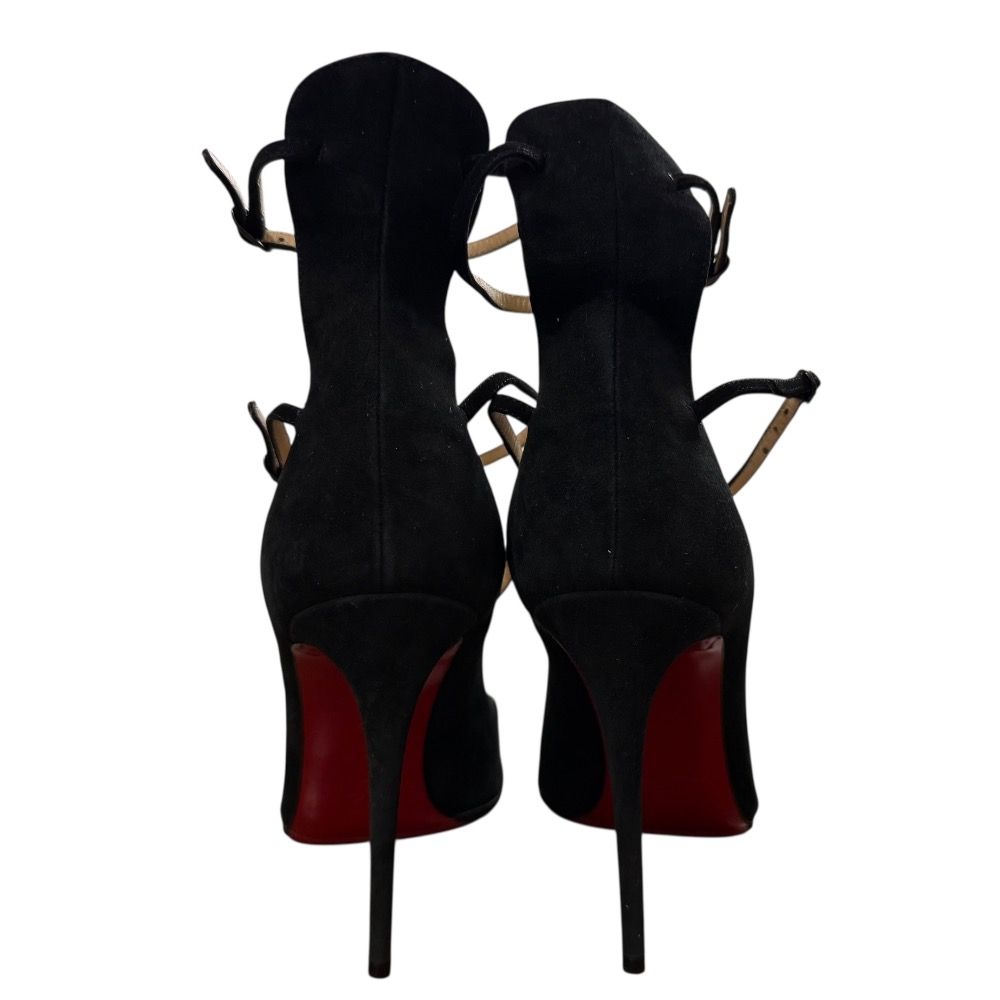 美品 Christian Louboutin クリスチャンルブタン スエード ポイ