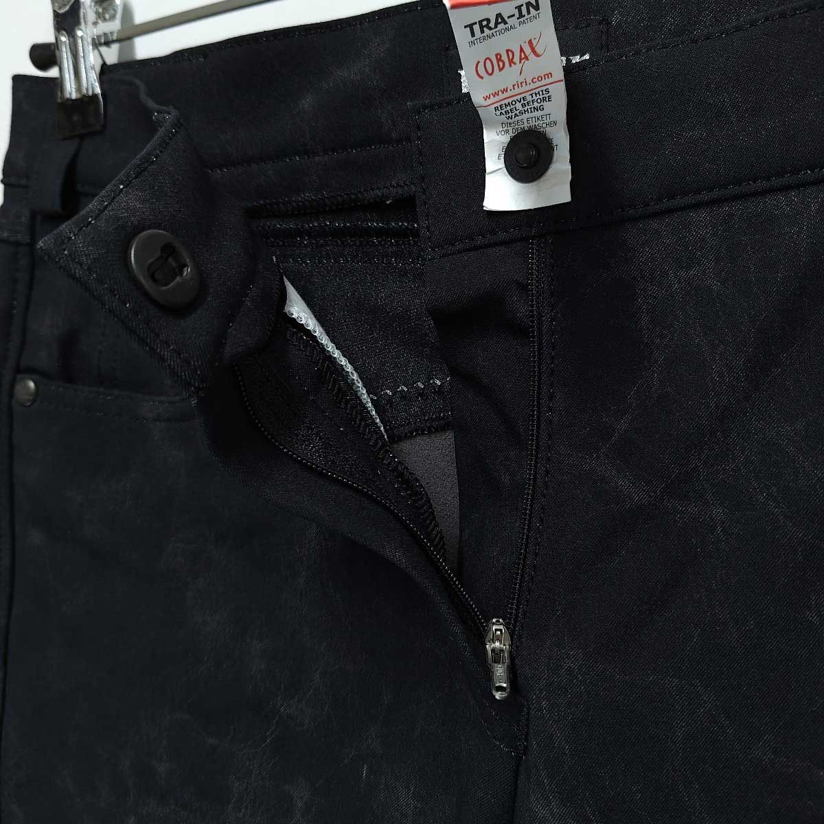 未使用】ピカー PIKEUR BADIRA PRINT キュロット I44 ブラック 