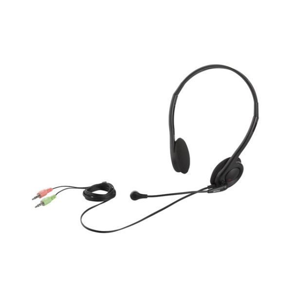 まとめ バッファロー両耳ヘッドバンド式ヘッドセット ブラック BSHSH14BK 1個 ×3セット