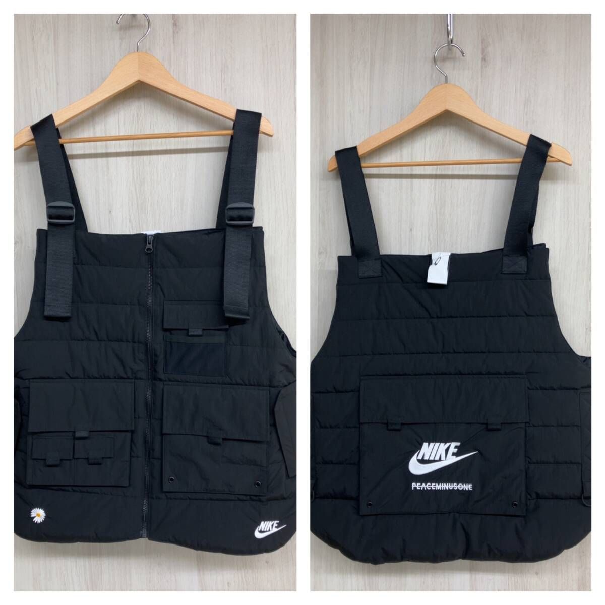 Nike × PEACEMINUSONE パフィーベスト GDRAGON PEACEMINUSONE NIKE ベスト ピースマイナスワン - メルカリ