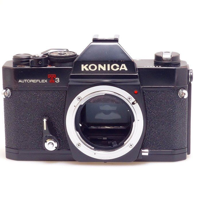 コニカ KONICA AUTOREFLEX T3 ブラックボディ 一眼レフ KONICA AUTOREFLEX T3 ブラック HEXANON AR 52/1.8付 【ボディ