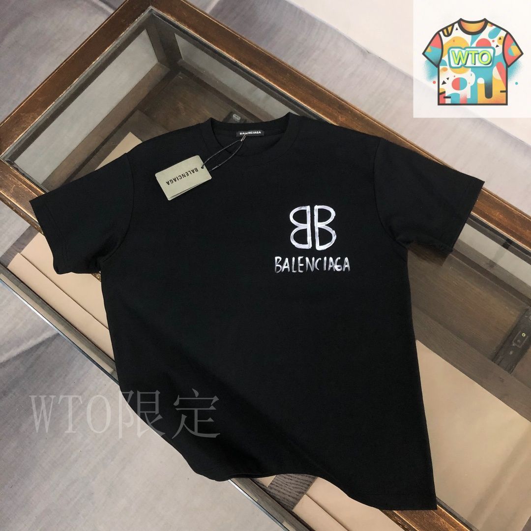●送料込●BALENCIAGA●BE NICE ロゴ Tシャツ Balenciaga – Not Been Done T-shirt Mujer 782-001597 01