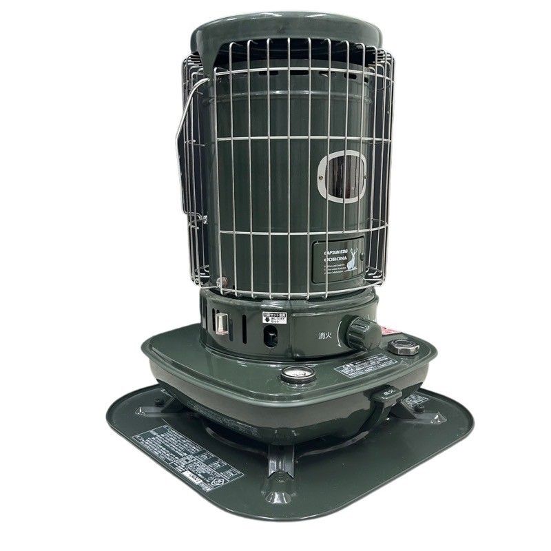 CAPTAIN STAG キャプテンスタッグ × CORONA コロナ 石油ストーブ SL-51CSA ダークグリーン 2025年製 本体のみ アウトドア キャンプ 52509K235